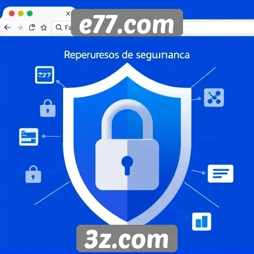 Recursos de segurança do site e77.com